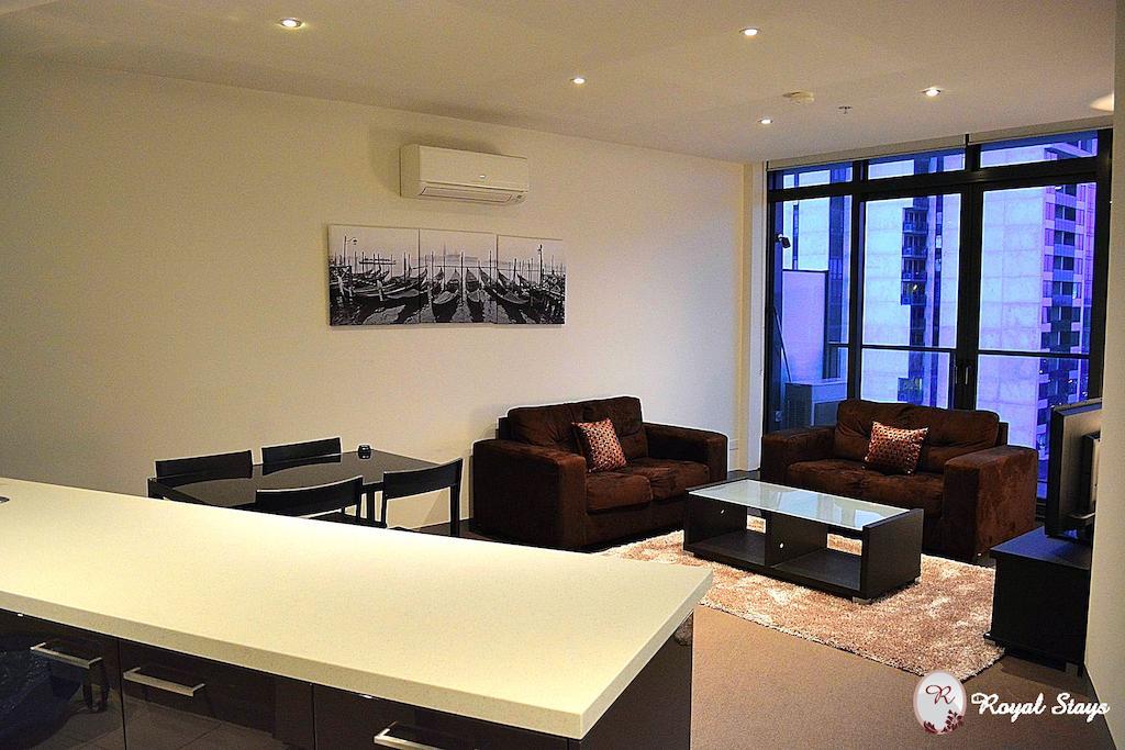 Royal Stays Apartments Melbourne- Southbank Rum bild