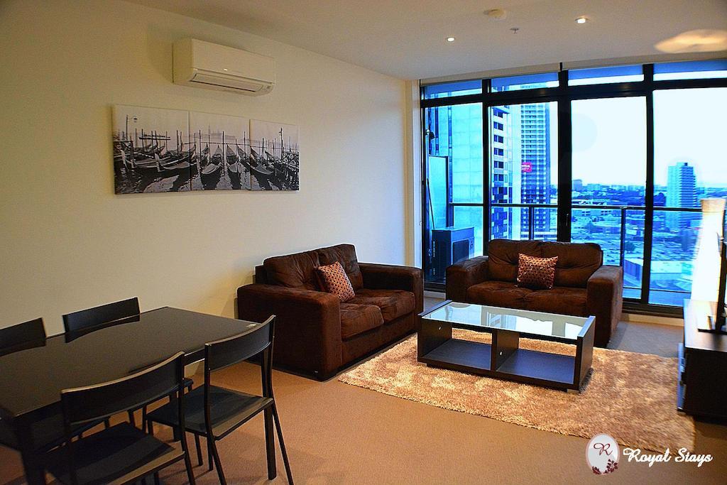 Royal Stays Apartments Melbourne- Southbank Rum bild