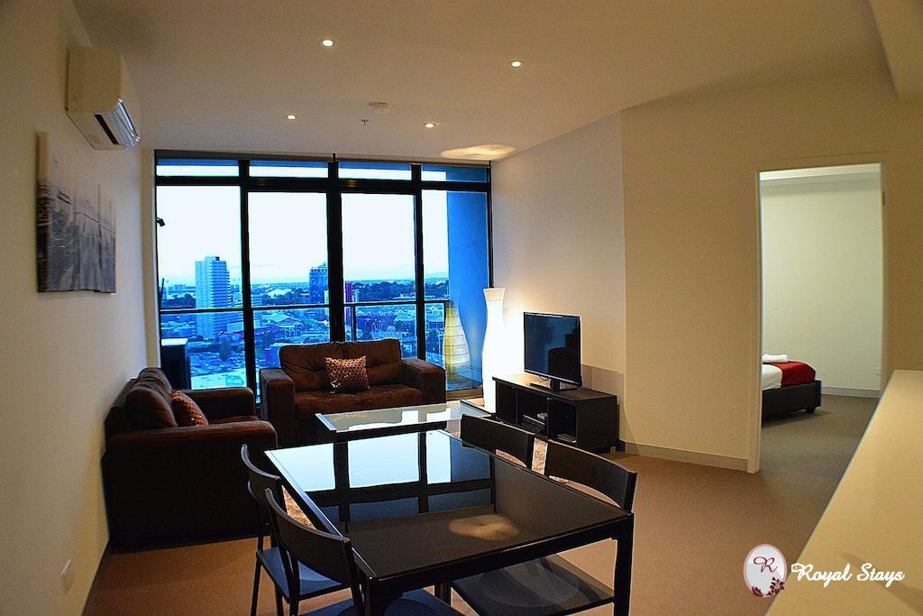 Royal Stays Apartments Melbourne- Southbank Rum bild